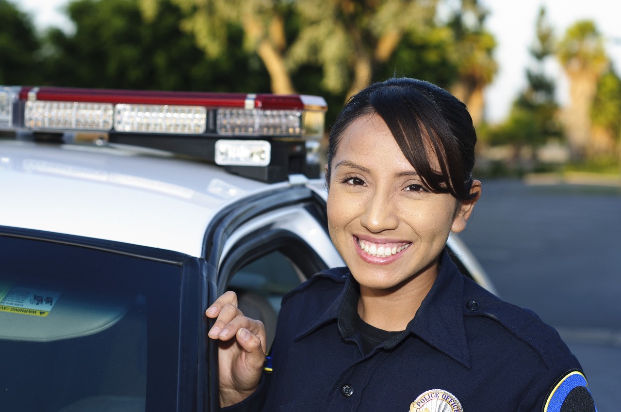 Law Enforcement Lady Officer
